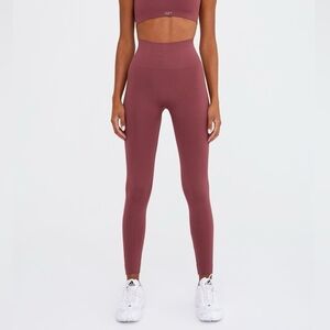 SET Active Canyon Sculptflex Seamless High-Rise 7/8 Leggings Size Medium